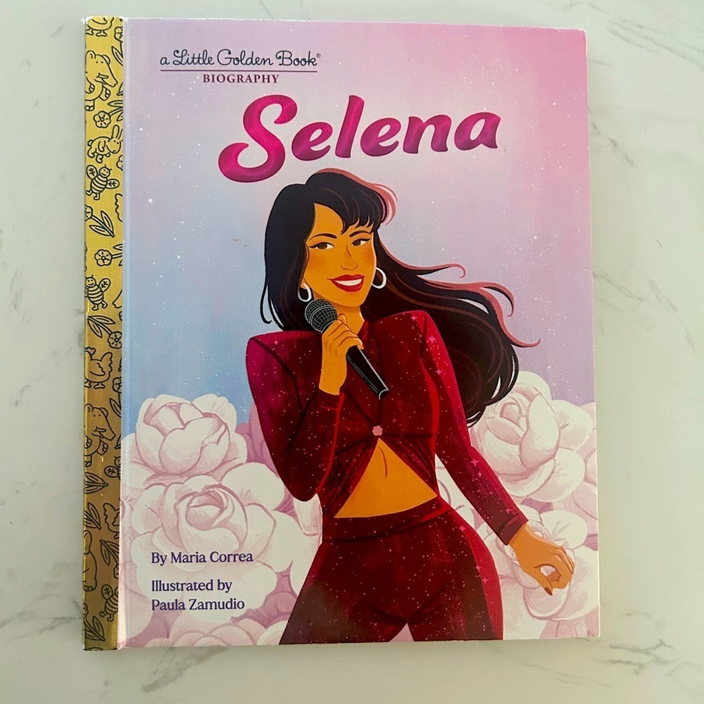 Little Golden Book Biography: Selena by Maria Correa, Collectors Item- NEW